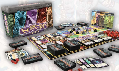 ICV2's tweet card. New Deck-Building Standalone from Stone Blade Entertainment