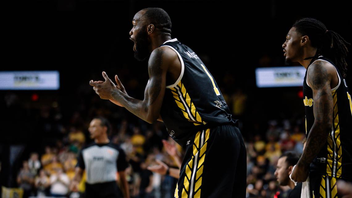tayloreldridge's tweet card. A family emergency pulled him away. Loyalty brought him back. Markis McDuffie’s cross-country sprint showed just how much the AfterShocks — and Wichita — still mean to him.