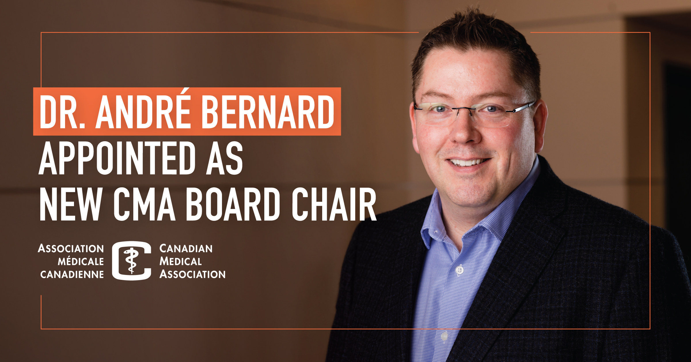 ON_Anesthesia's tweet card. Dr. André Bernard has been appointed as the new chair of the CMA Board of Directors and will be assuming the role on Aug. 21 for an initial three-year term. He takes over from previous chair Dr....
