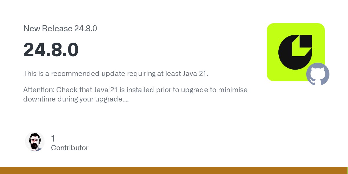 Teku_Consensys's tweet card. This is a recommended update requiring at least Java 21. Attention: Check that Java 21 is installed prior to upgrade to minimise downtime during your upgrade. Downloads Available as 24.8.0 on Dock...