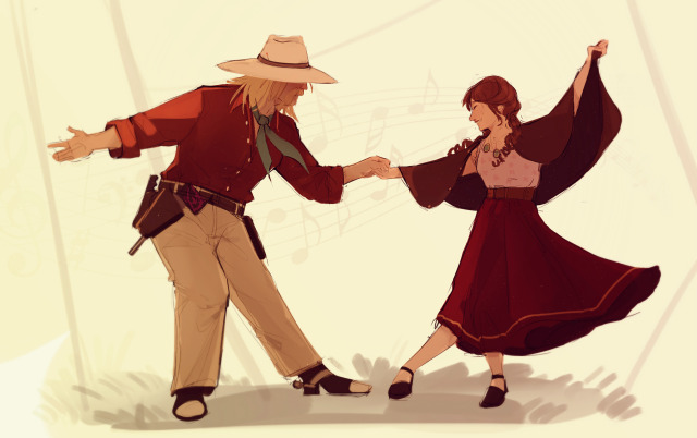 phf_cowpoke's tweet card. 💬 1  🔁 21  ❤️ 109 · She agreed to dance.