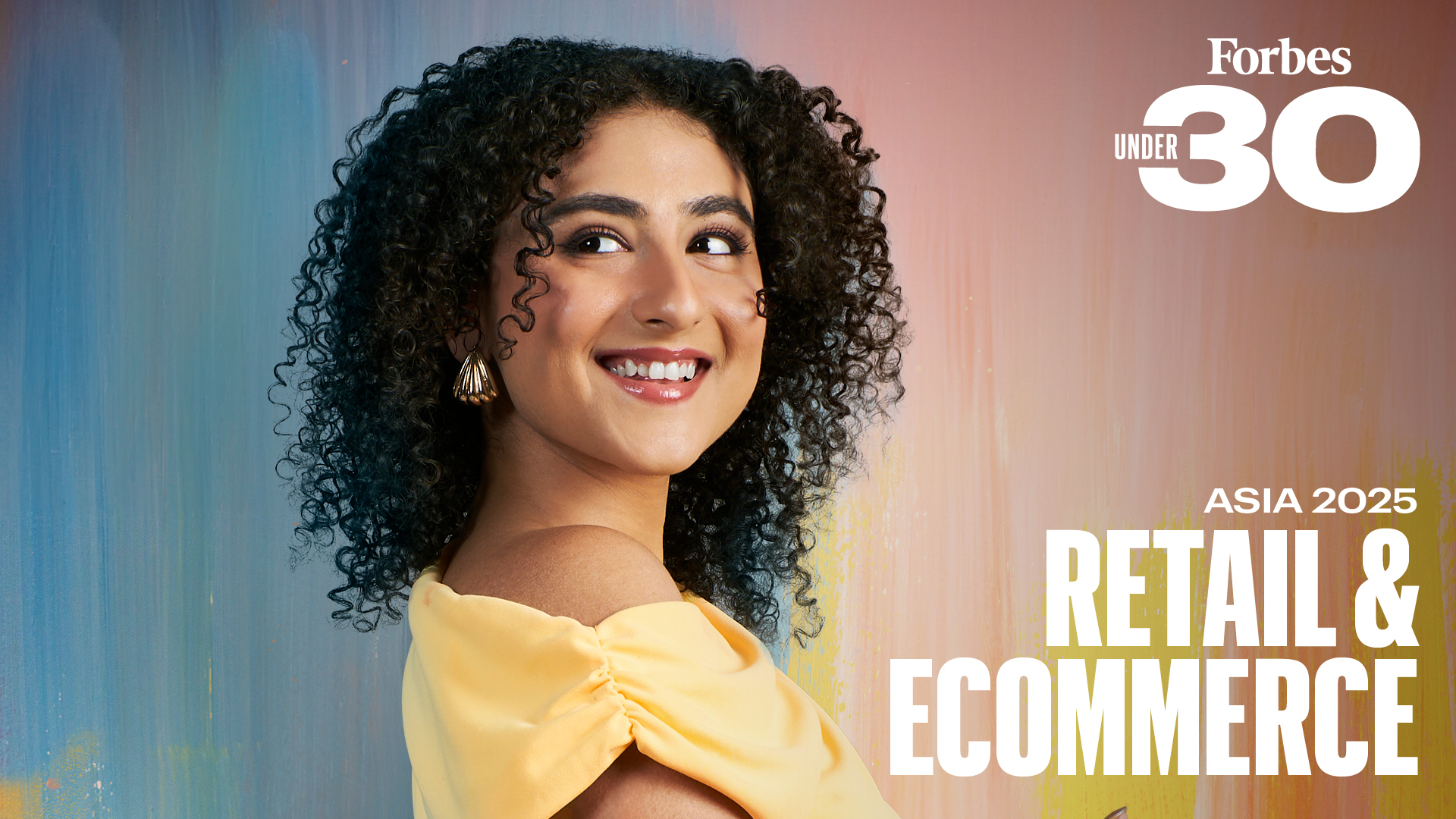 ForbesUnder30's tweet card. Reinventing how we shop, on and offline.