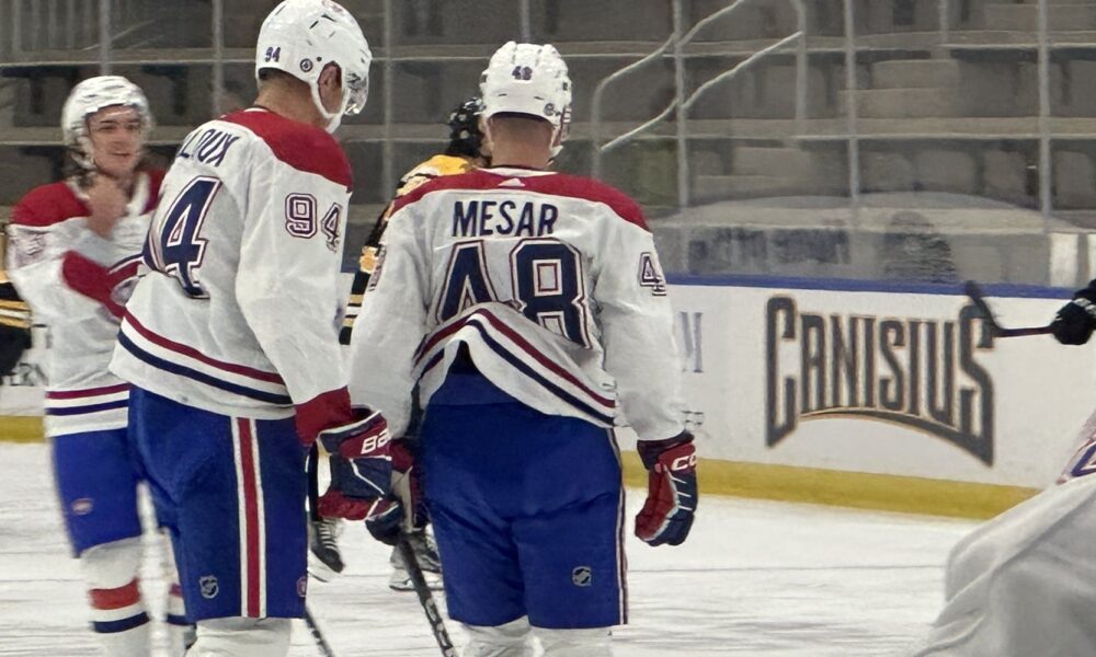 MarcPDumont's tweet card. It’s time to discuss the top 20 Montreal Canadiens prospects, as voted by you, our fantastic community of Habs fans. We get going by analyzing an oft-maligned first-round pick, forward Filip Mesar....