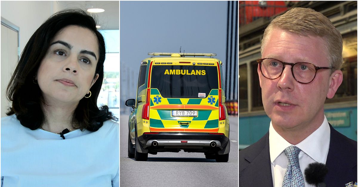beckmansasikter's tweet card. Facket larmade om en ambulans i city – ”Haveri”