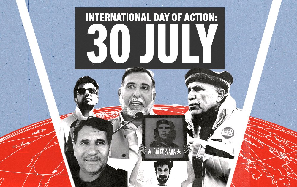 revcommunists's tweet card. On 30 July, the Revolutionary Communist International is calling a day of action outside of Pakistani diplomatic buildings to demand freedom for imprisoned leaders of the Awami Action Committee -...