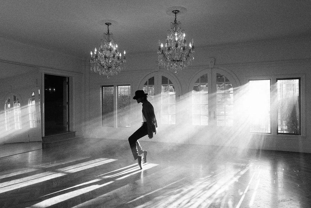 TheSource's tweet card. The Michael Jackson biopic starring Jaafar Jackson has been delayed to April 24, 2026, due to its length and sensitive content involving past allegations.