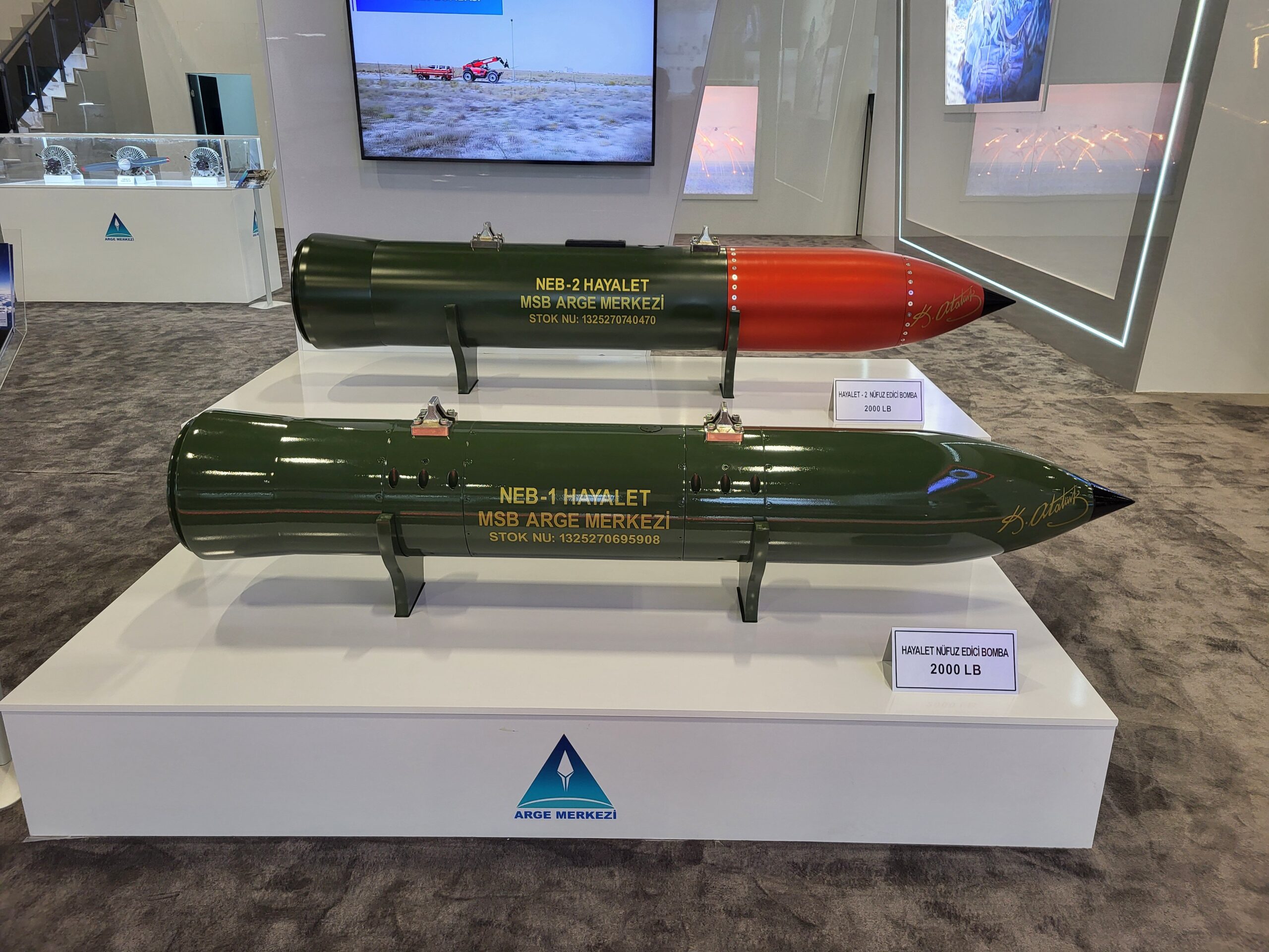 Georg_Karajan's tweet card. Turkey has unveiled a new domestically developed penetrating bomb capable of destroying hardened underground targets at the 17th International Defense Industry Fair (IDEF 2025) in İstanbul, according...