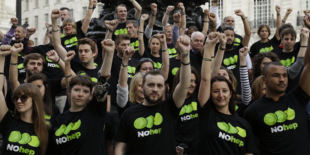 dcrocock's tweet card. NOhep unites people around the world behind a shared goal: the elimination of viral hepatitis.