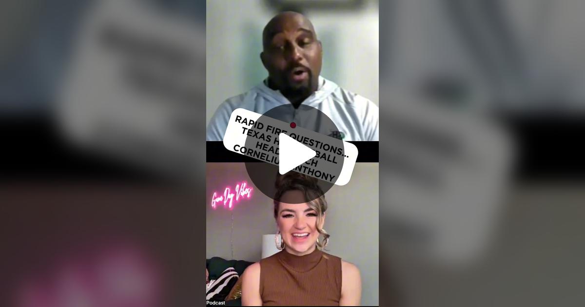 taylorarenz's tweet card. 38 likes, 3 comments. “Texas HS Football Head Coach Cornelius Anthony with some rapid fire questions! 🏈 Coach Anthony leads the Fort Bend Hightower Hurricanes and is a special coach! Listen to...