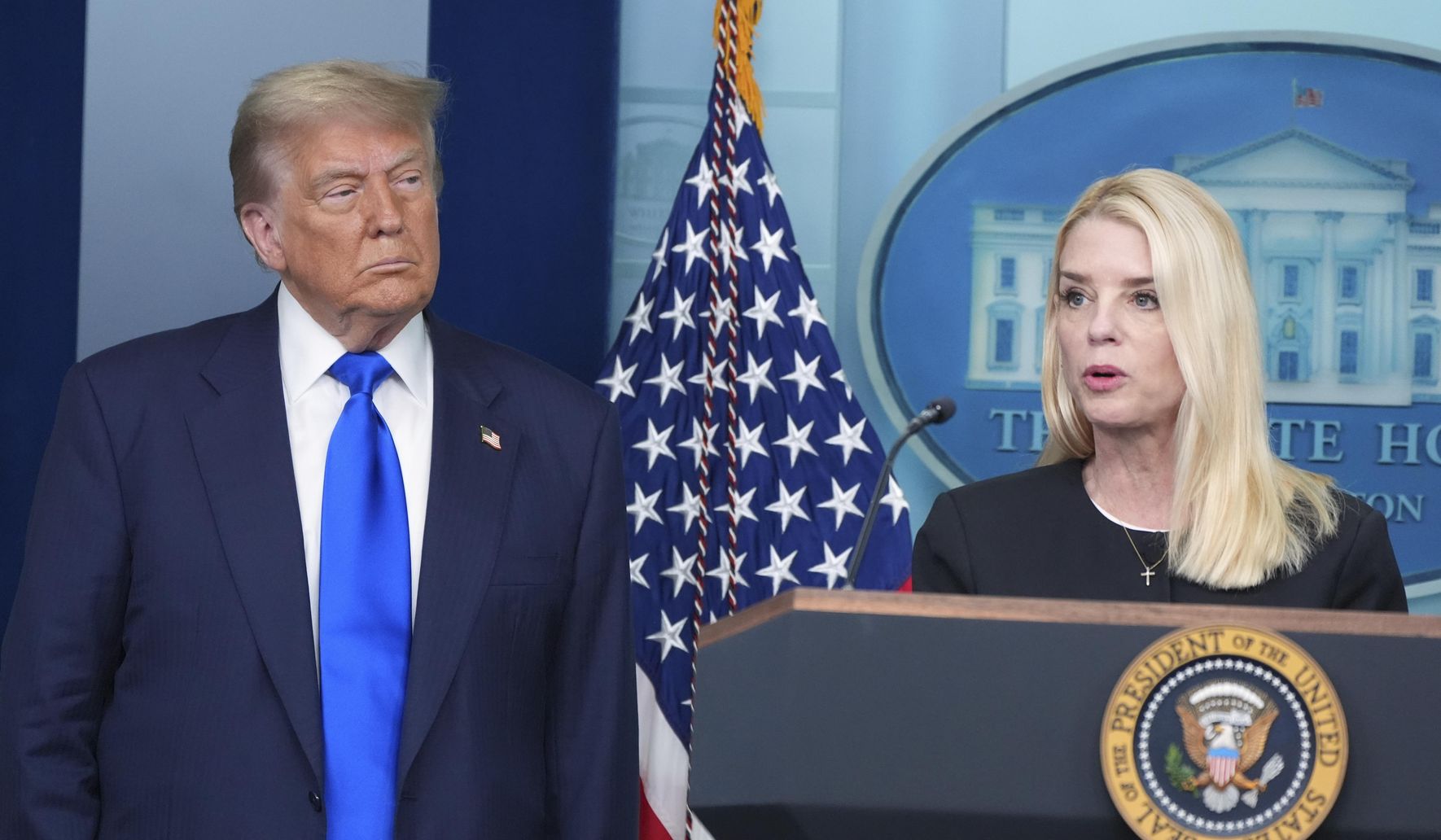 samillertimes's tweet card. Attorney General Pam Bondi informed President Trump in May that his name was among hundreds of people identified in the Jeffrey Epstein files that the president's MAGA base and Democrats want rel
