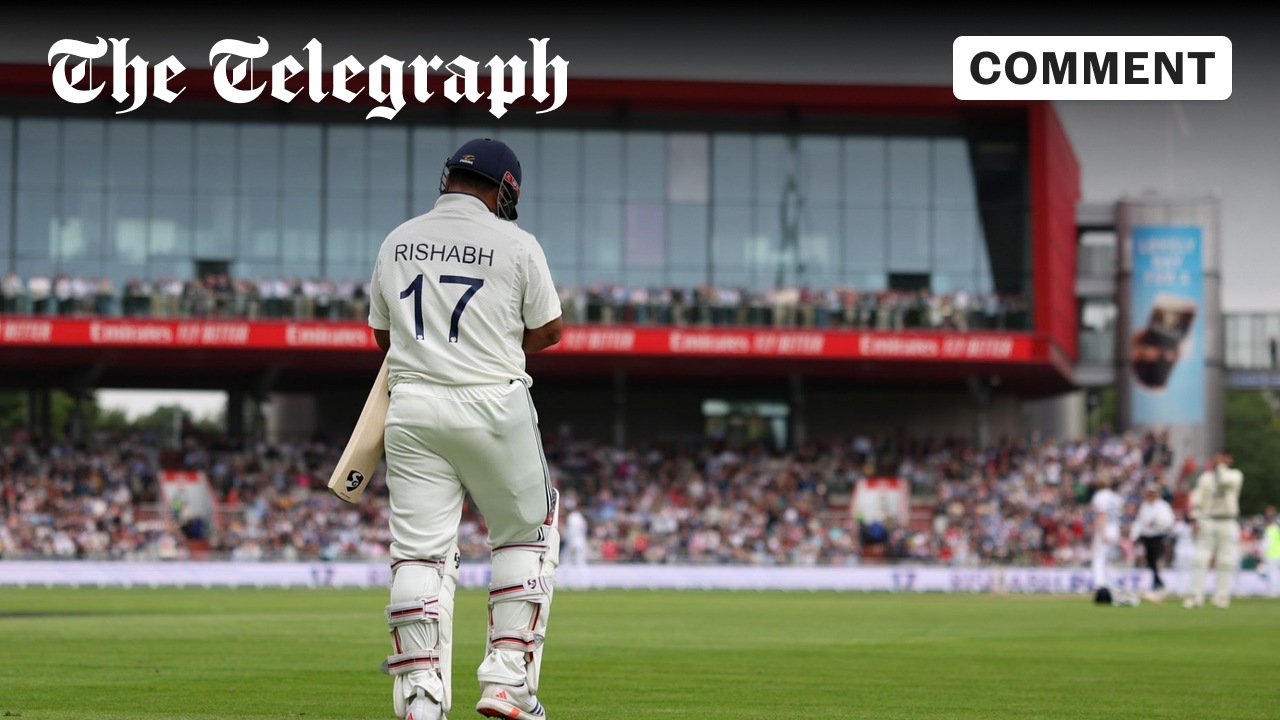 trivet1806's tweet card. India batsman’s brave fifty on a broken foot was great theatre, but it was dangerous for the player and diminished the contest