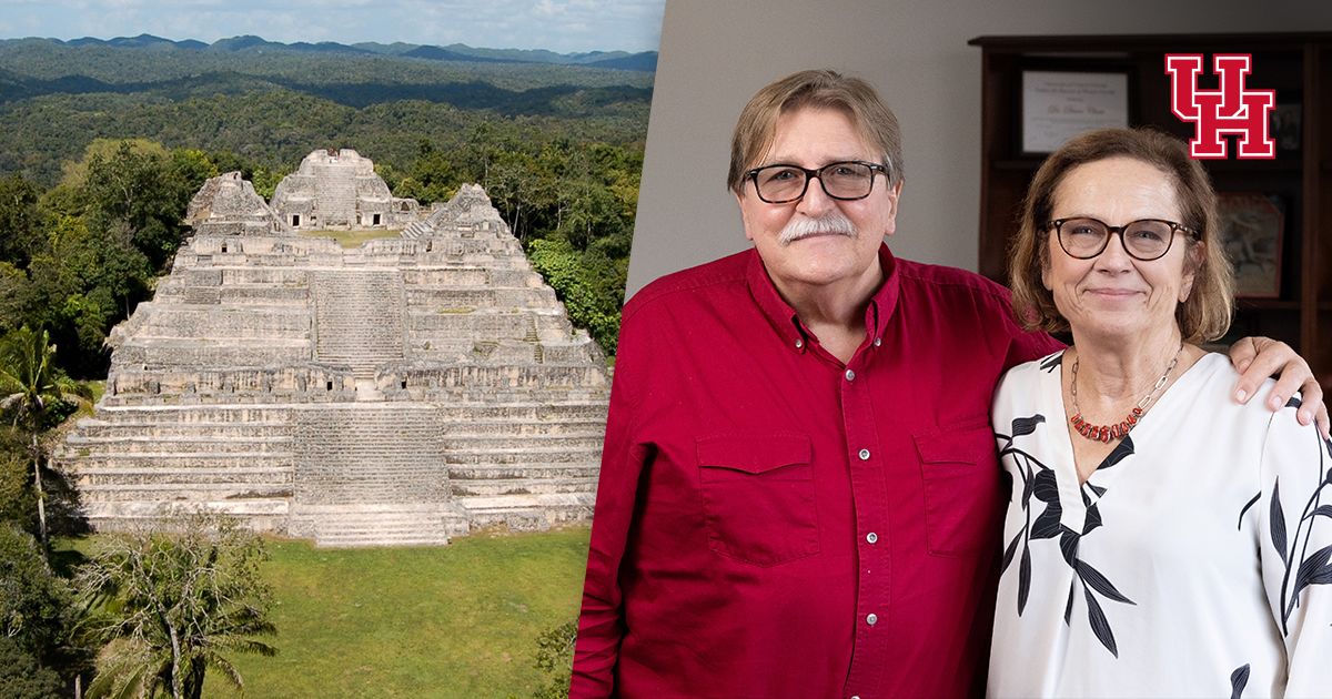 UH_News's tweet card. UH archaeologists Diane and Arlen Chase have spent four decades excavating Caracol. Their latest find — the 1,700-year-old tomb of a Maya ruler — changes everything we thought we knew about the...