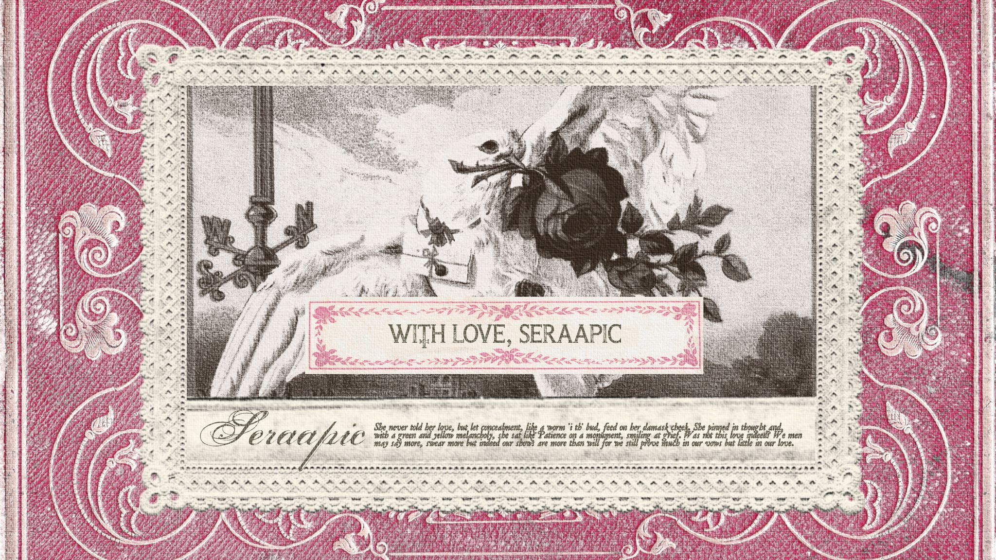 Seraapic's tweet card. 2024, Natty.