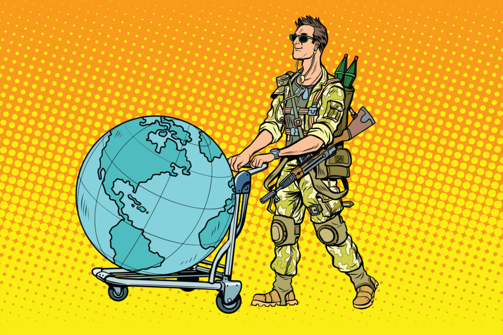 Oppo__Research's tweet card. If spending on war is the politically easiest way to juice an economy, then the smoothest applications for this spending are wars at home, the easiest to begin and to control. This is why, at an...