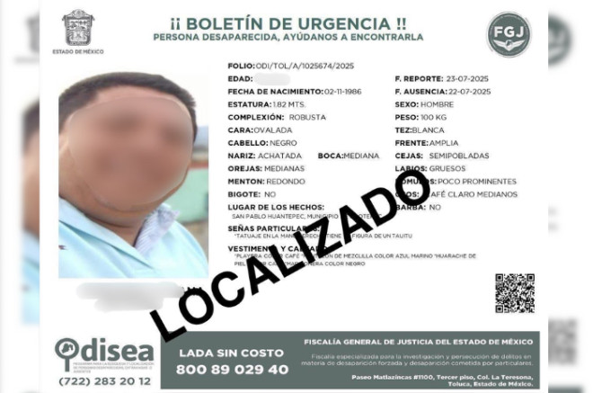 DigitalmexPerio's tweet card. Autoridades localizaron en Soyaniquilpan al coordinador del sindicato ACME, quien había sido privado de la libertad. Seis personas fueron detenidas durante el operativo