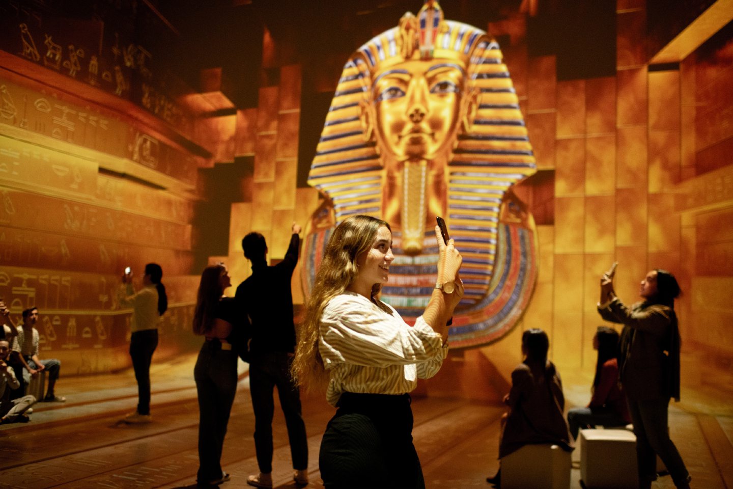 Sunday_Post's tweet card. Tutankhamun: The Immersive Exhibition opens on Thursday in Glasgow, promising an extraordinary journey into ancient Egypt