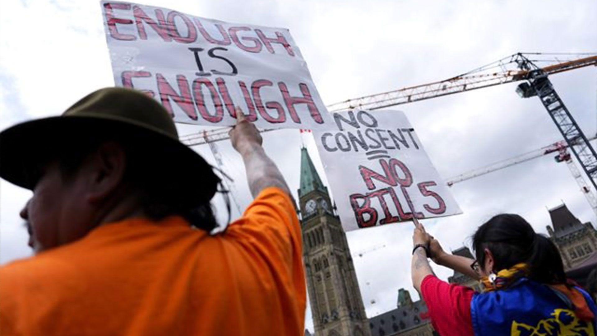 CreesonAPTN's tweet card. A new think tank report is questioning how the federal and provincial governments’ sprint to...