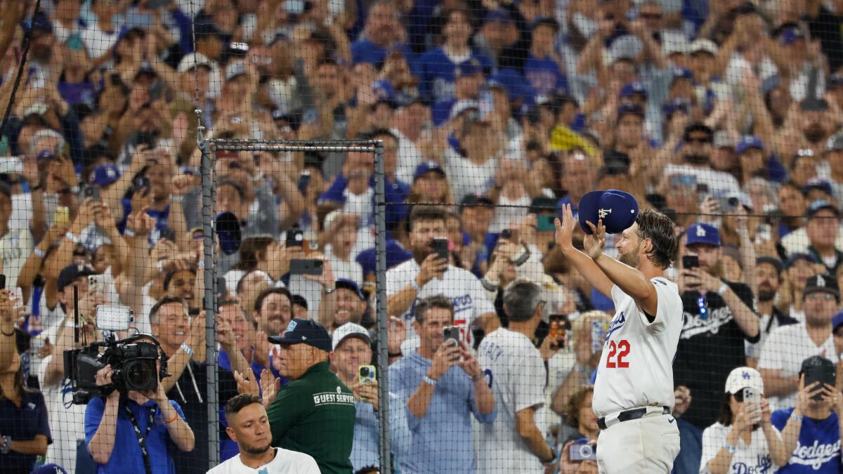 BillPlaschke's tweet card. Dodger Stadium pulsed with anticipation and jubilation as Clayton Kershaw struggled before finally reaching the 3,000 career strikeout milestone.