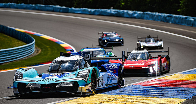 IMSA's tweet card. Acura Meyer Shank Racing Driver Seeks to Extend Team’s WeatherTech Championship Hot Streak