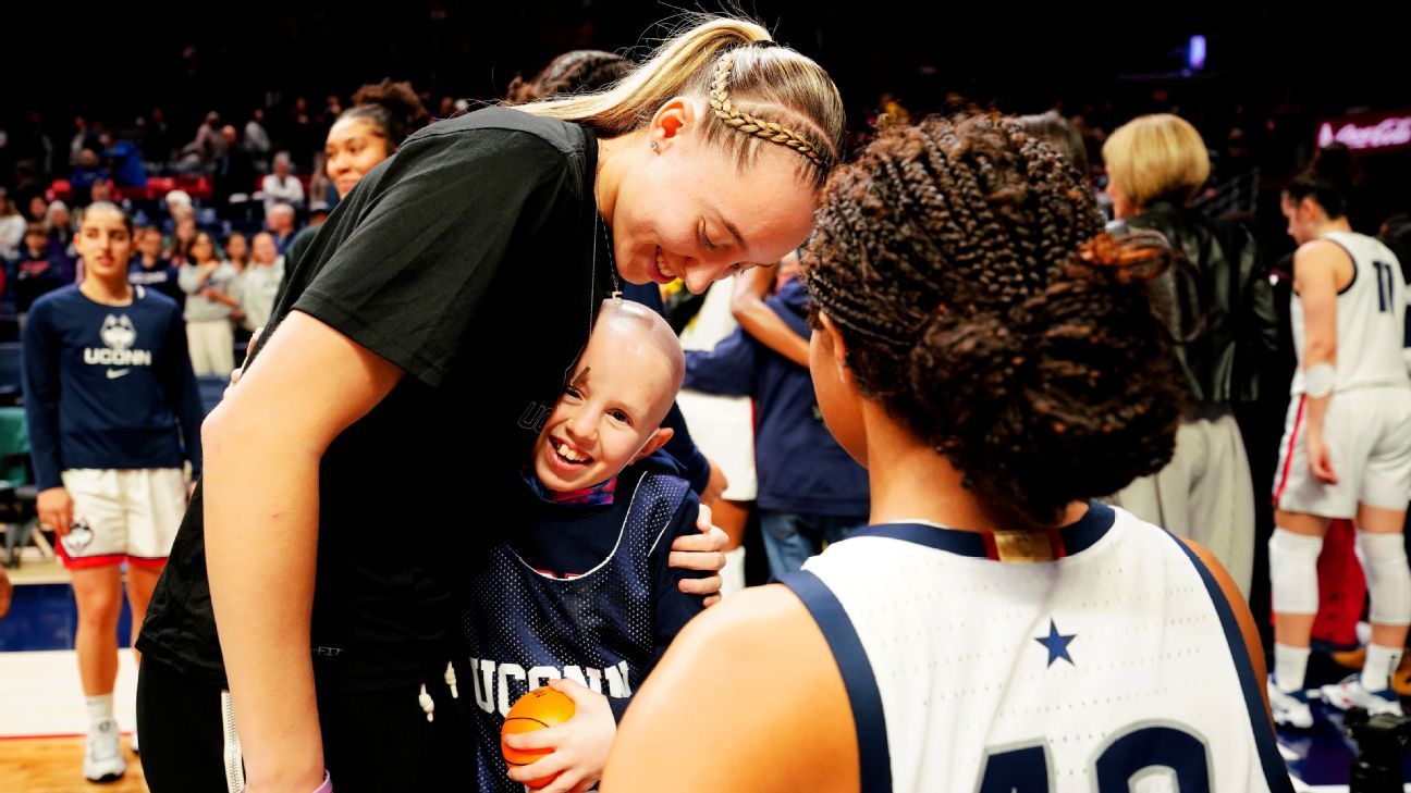SamBorden's tweet card. Young UConn fan Abby Zittoun was fun, irreverent, caring. And for Paige Bueckers, Azzi Fudd and Caroline Ducharme, her friendship is forever.