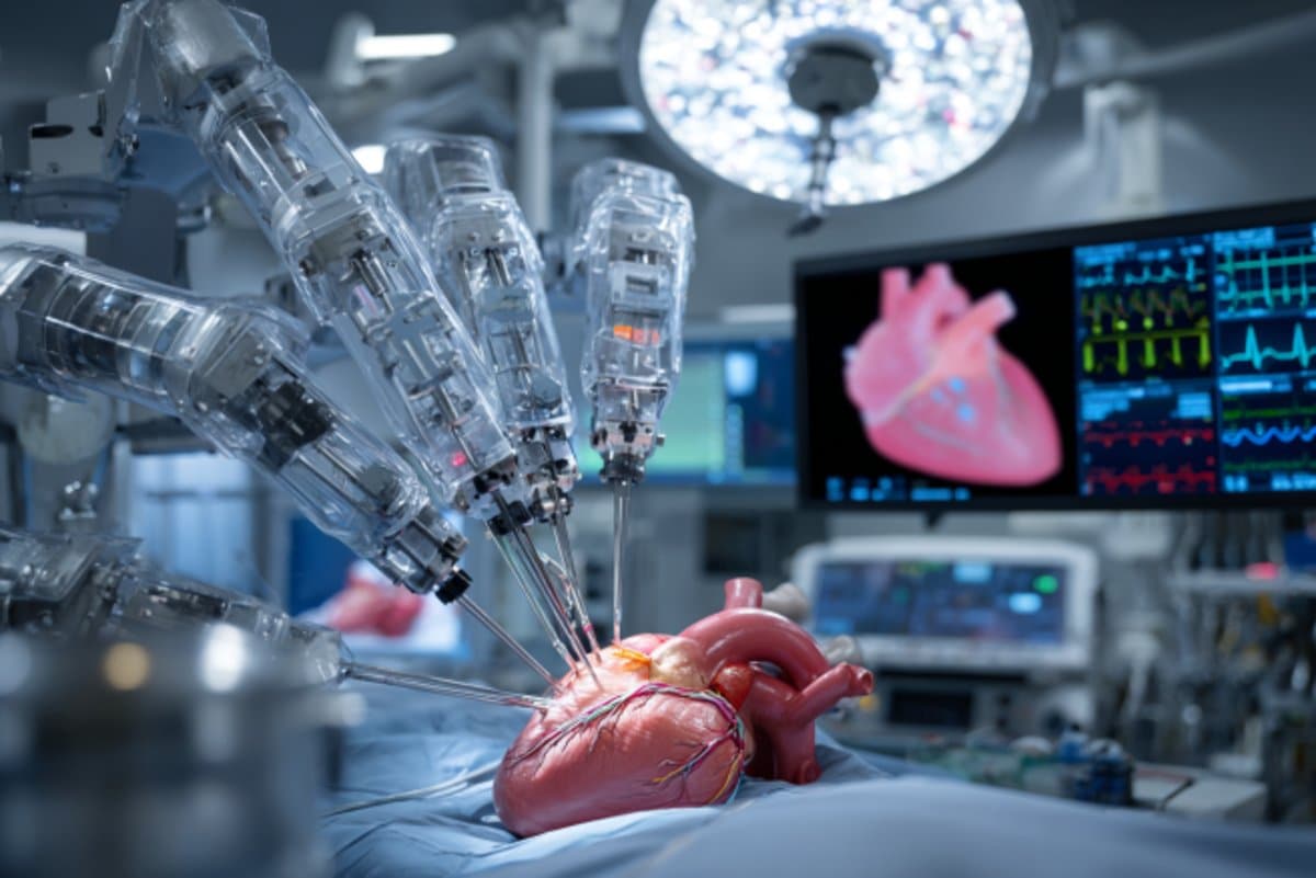 BComFuturist's tweet card. Surgeons have performed the first fully robotic heart transplant in the U.S., using advanced robotic tools to avoid opening the chest.