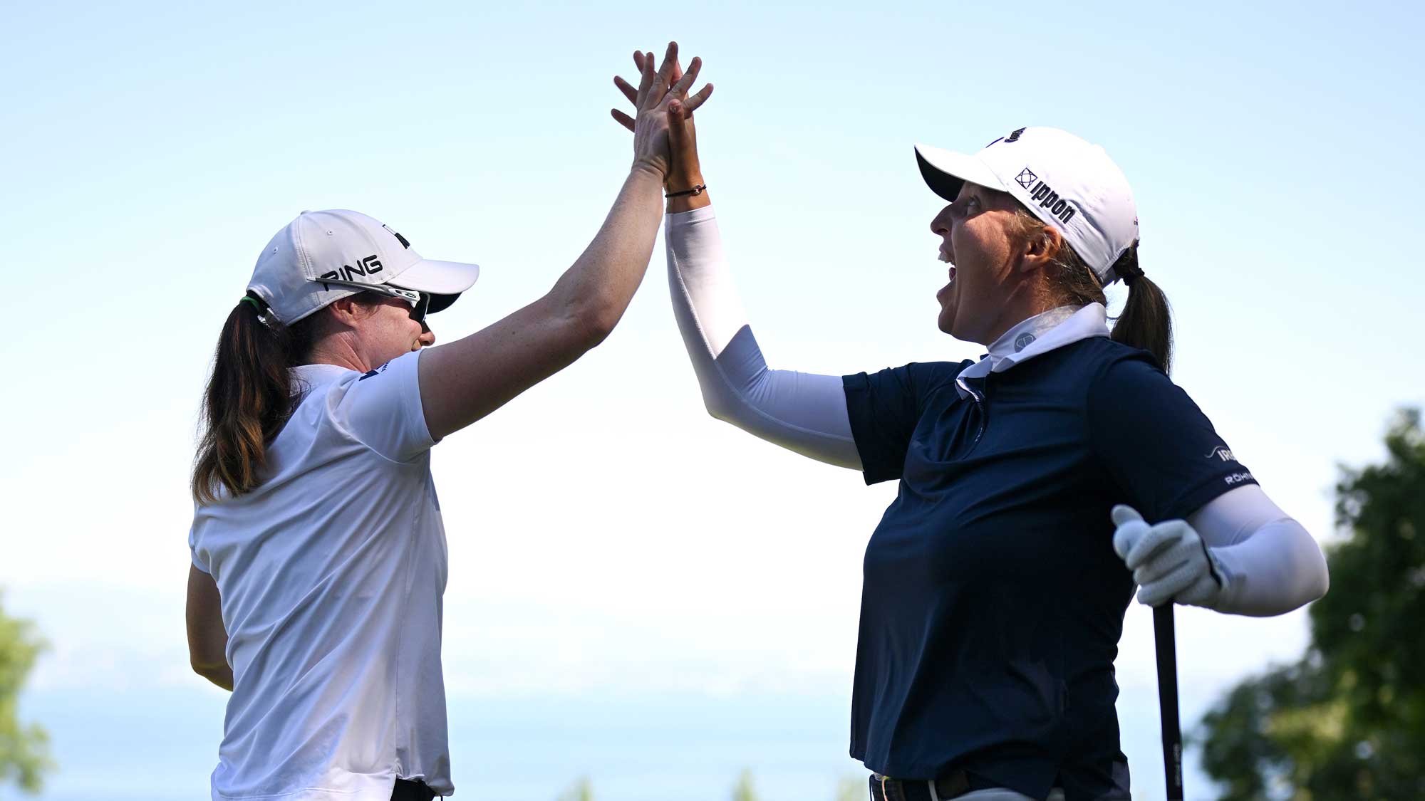 KPMGSports's tweet card. Leona Maguire Makes Ace, Muscles Way to Opening 65 in France | News | LPGA | Ladies Professional...