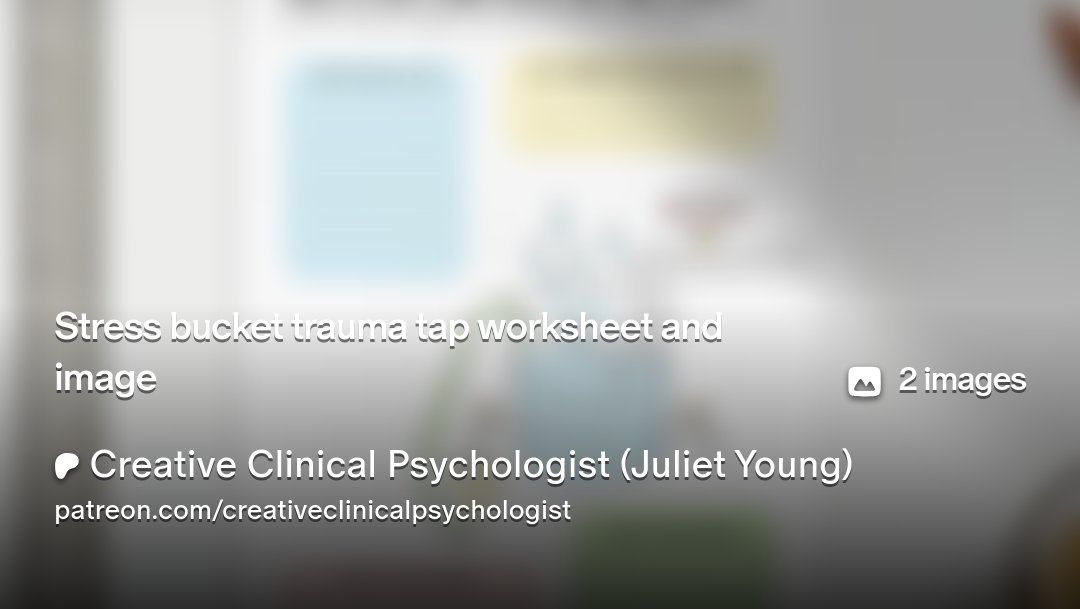 Juliet_Young1's tweet card. Get more from Creative Clinical Psychologist (Juliet Young) on Patreon
