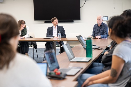 CogutInstitute's tweet card. Two new classes offered through Brown’s Cogut Institute for the Humanities add critical and historical context to deep questions surrounding artificial intelligence and large language models.