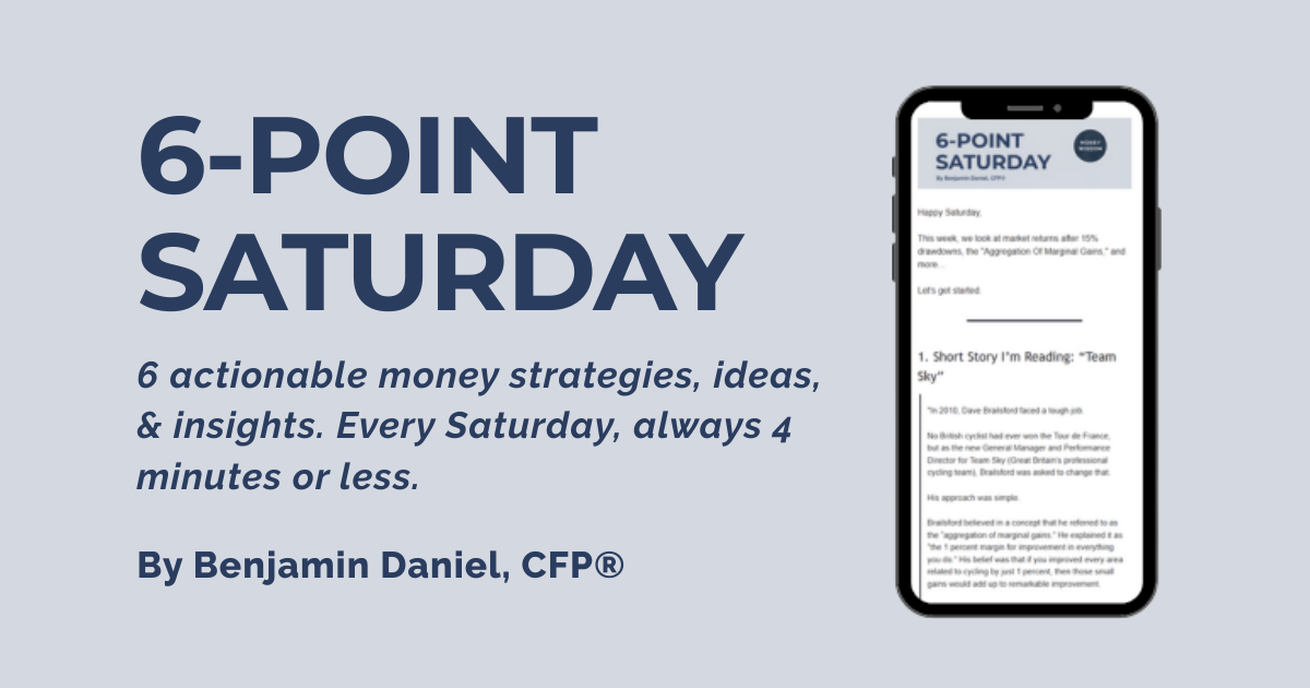 MoneyWisdom_'s tweet card. 6 actionable money insights to help you save money & build wealth. Delivered every Saturday morning, always 4-minutes or less.