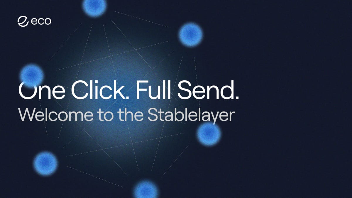 rynesaxe's tweet card. Welcome to the Stablelayer. Read on to learn how you can participate.