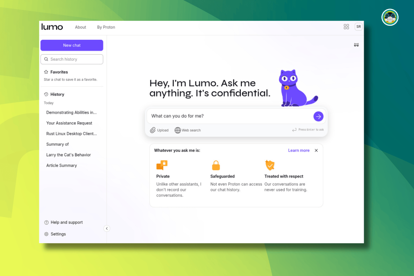 itsfoss2's tweet card. Tired of ChatGPT Tracking You? Proton is now offering an end-to-end encrypted AI chats with no data logging or tracking. Here's my experience with it.