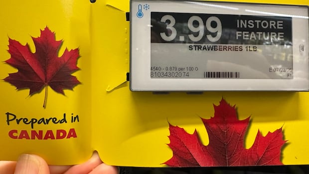kim_because's tweet card. New data from the Canadian Food Inspection Agency and a CBC News investigation suggest ongoing problems with country-of-origin signage in Canadian grocery stores. CBC also found questionable Canadian...