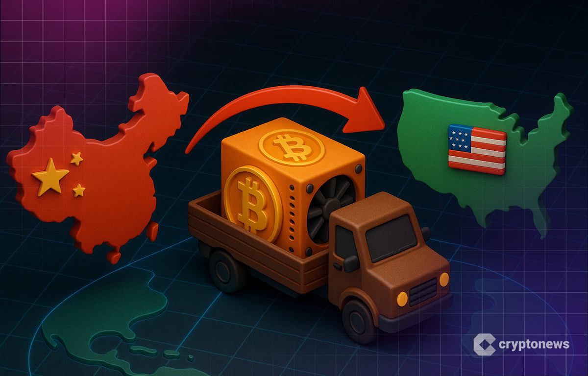 jeffgogo3's tweet card. Around 55% to 65% of Bitcoin mining operations across the world still trace their origins to China, according to Batyr Hydyrov, CEO of Uminers.