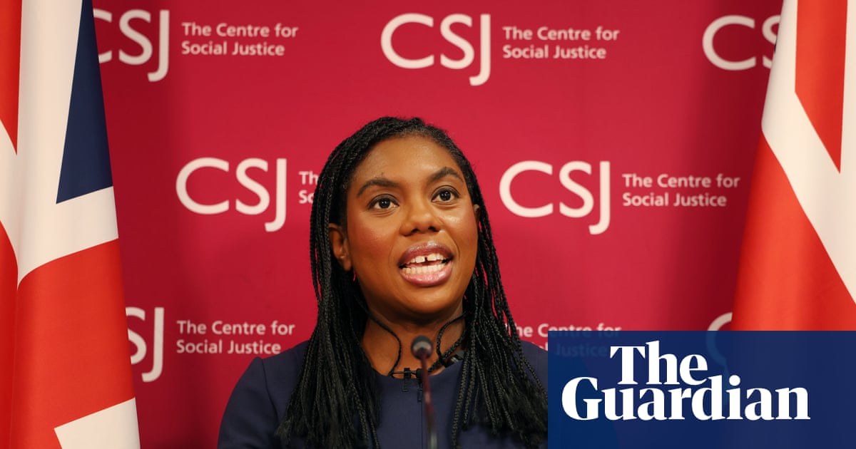 NathanielD93744's tweet card. Tory party leader used speech to criticise size of welfare state and call for restrictions on disability benefits