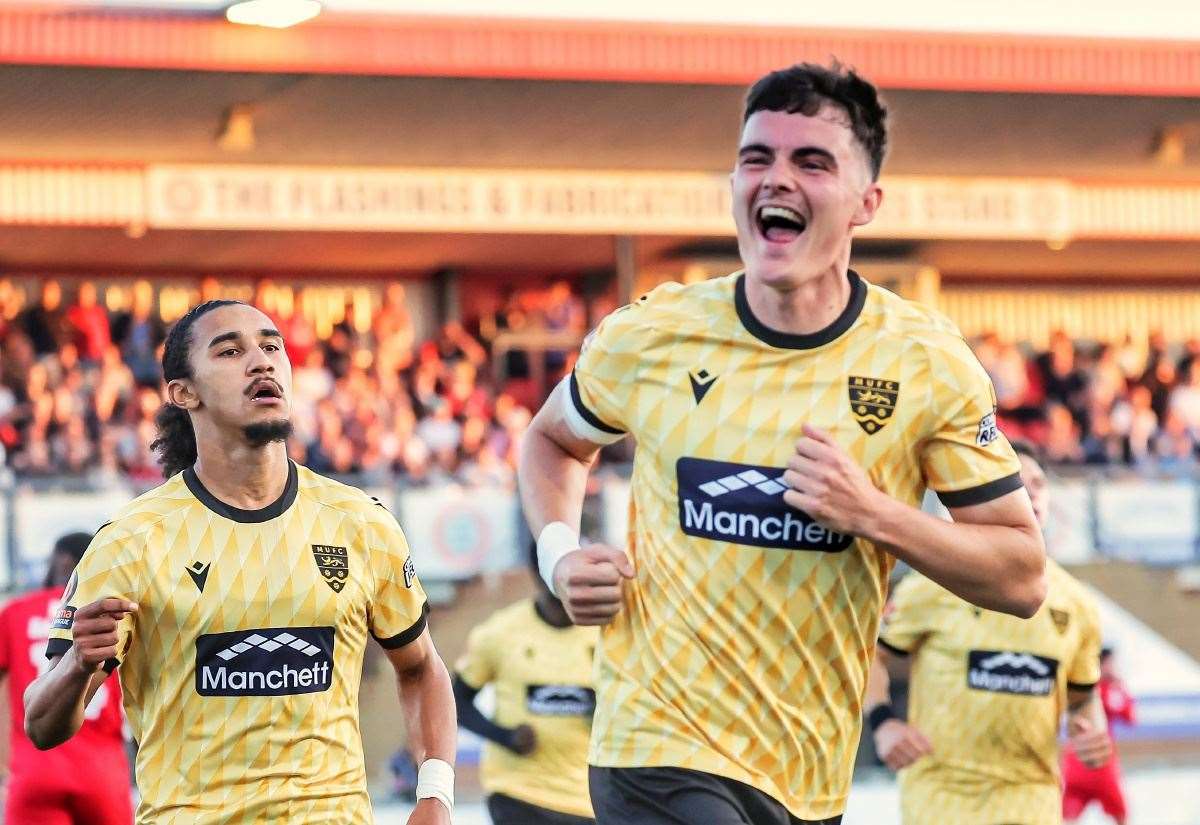 craigtuckerKM's tweet card. Maidstone are through to the National League South play-off semi-finals after a terrific performance in their eliminator match at Worthing.