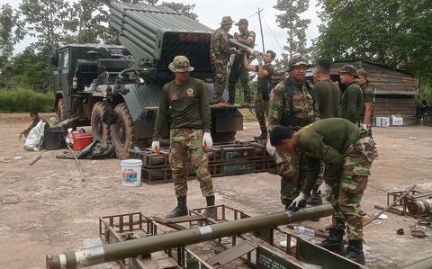 starsandstripes's tweet card. Thailand uses F-16s to strike Cambodia as deadly border clash erupts