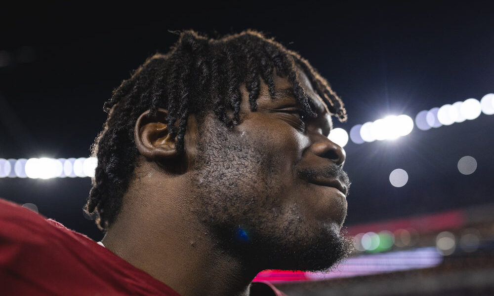 CoachingMSmith's tweet card. Alabama OL Jaeden Roberts is a grown man on the field, but it comes with his actions in the weight room. The native Texan achieved a freakish feat for 2025.