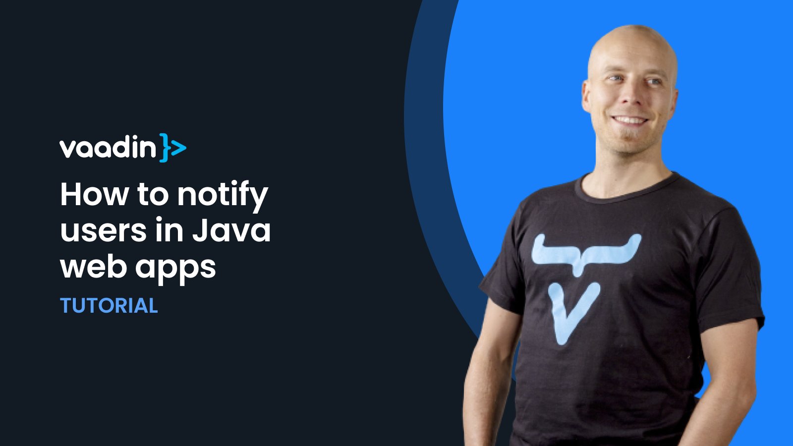 vaadin's tweet card. Compare Vaadin Notifications, the Web Notifications API, and Push Notifications to choose the best way to notify users in modern Java web apps.