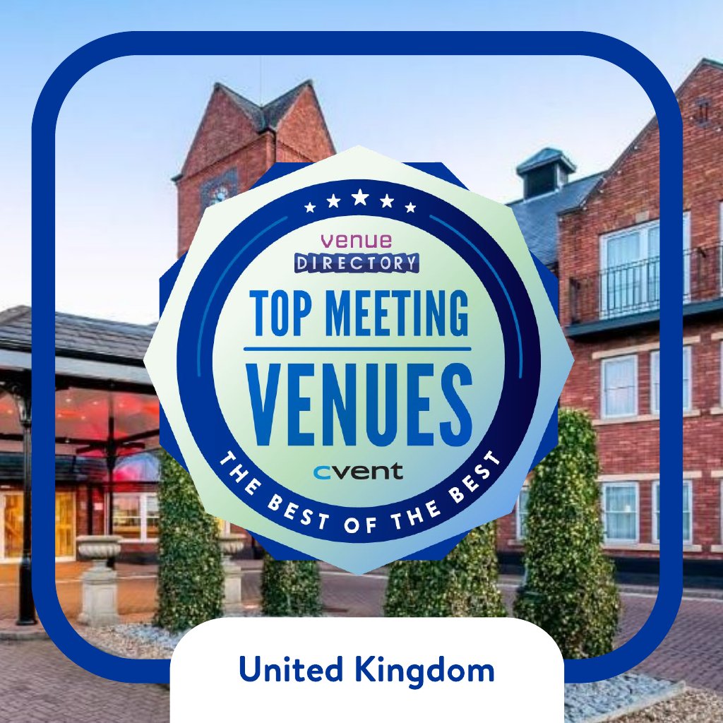 cvent's tweet card. Top 50 Meeting Venues sourced from Venue Directory