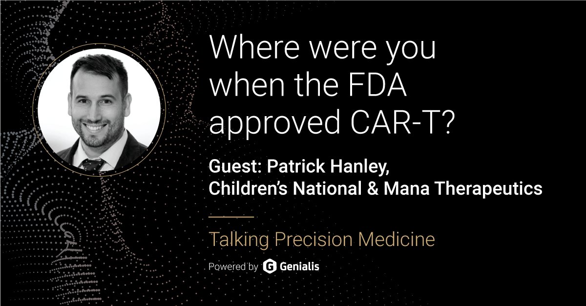 DrPHanley's tweet card. Welcome to the Talking Precision Medicine podcast. In this series, we sit down with experts on the application of AI and big data…