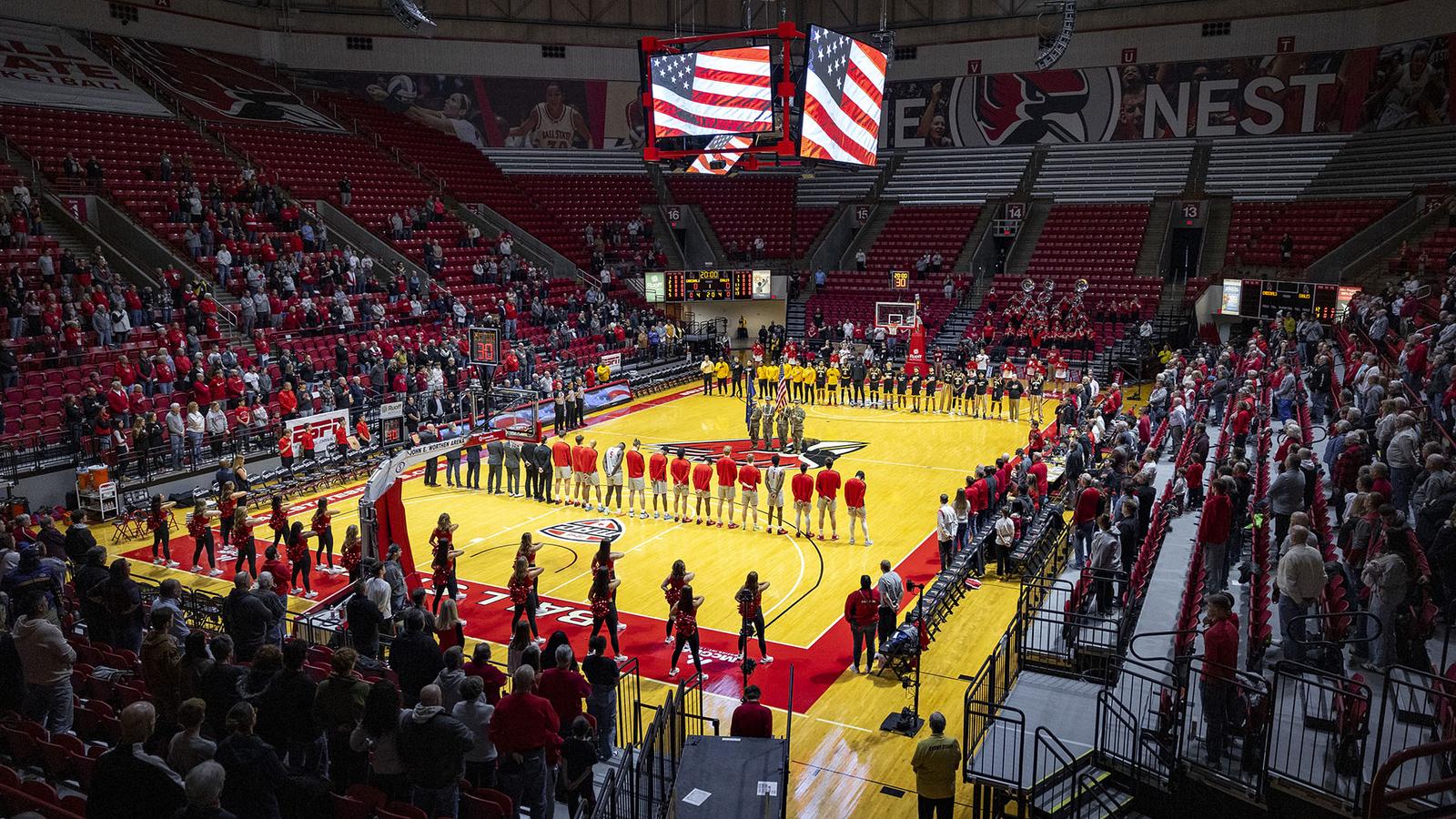 BallStateMBB's tweet card. The Ball State men's basketball team was honored with the NABC Team Academic Excellence Award for the 2024-25 season, the National Association of Basketball ...