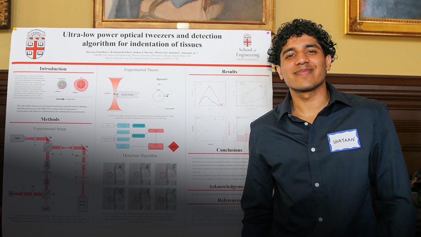 brownengin's tweet card. Chaudhary awarded Optica’s Bonenfant International Travel Scholarship