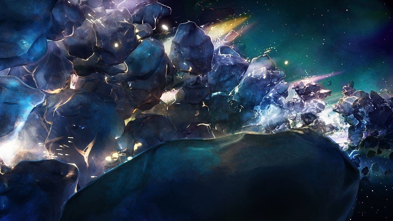 BlenderStudio_'s tweet card. Let's set out on an epic space adventure to put our painterly tools to the test!