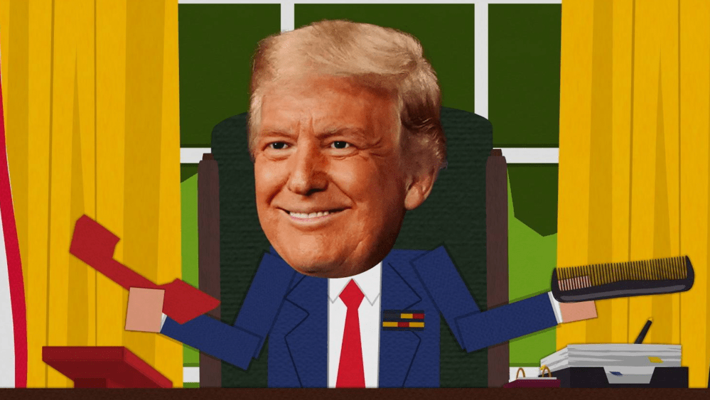 pestocomics's tweet card. Donald Trump's White House bashes 'South Park' as not relevant in a statement issued after the Season 27 premiere mocked the president.