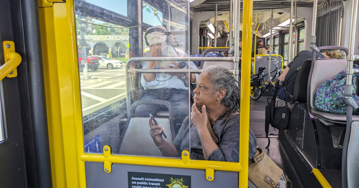 SJSpotlight's tweet card. Kylie Clark is one of the residents stuck with a less frequent and sometimes unreliable public transportation system in Los Gatos and Cupertino, where transit riders have to rely solely on the buses,...