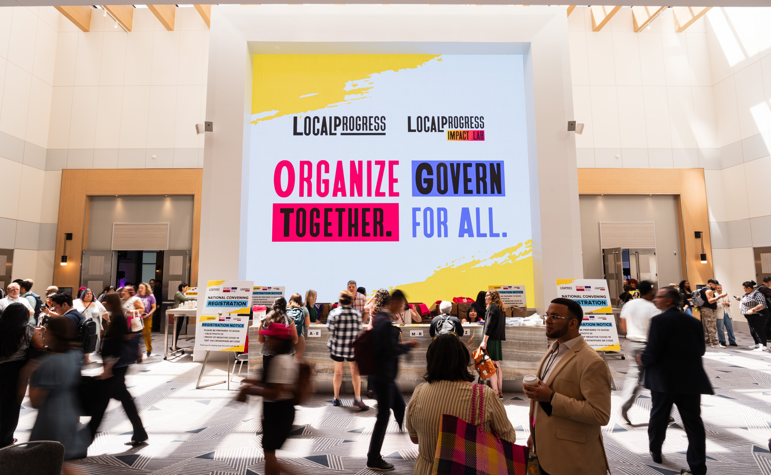 LocalProgress's tweet card. Over 500 local elected officials, partners, and staff came together to strategize, connect with each other, and renew the fight for our communities.