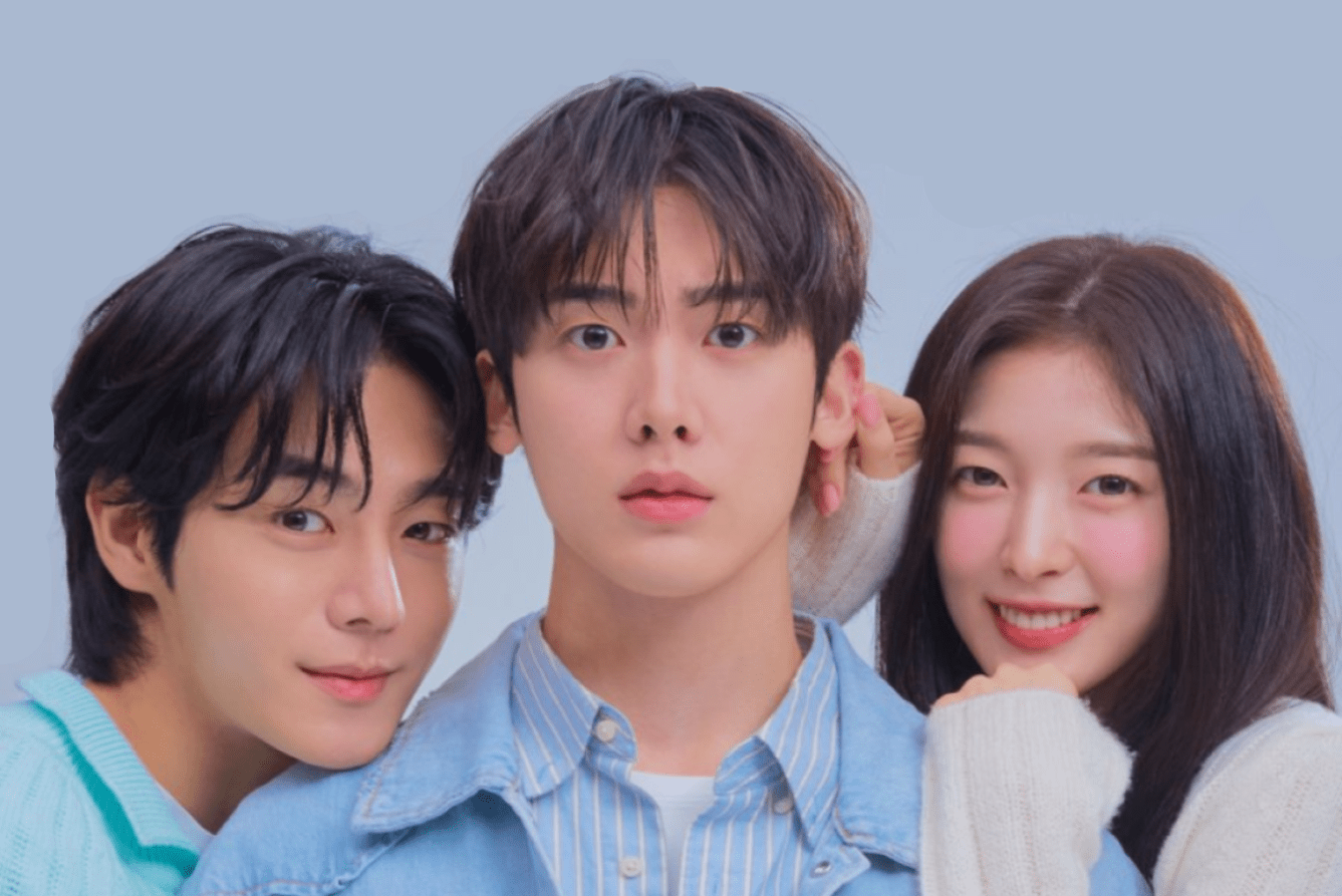 AfAbstract's tweet card. Astro's San-ha plays Park Yun Jae, whose gorgeous girlfriend Kim Ji Eun (Arin) turns into a dude (Yoo Jung-hoo) out of the blue! Romantic-comedy 'My Girlfriend is the Man' follows the pair's bizarr...