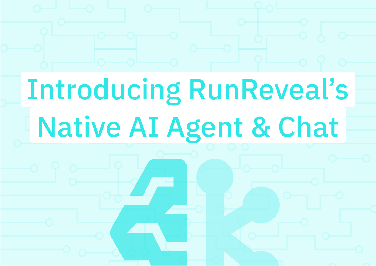 Caust1c's tweet card. RunReveal launches a native AI Agent and Chat for security investigations, cutting log analysis time from hours to seconds with integrated agent workflows.