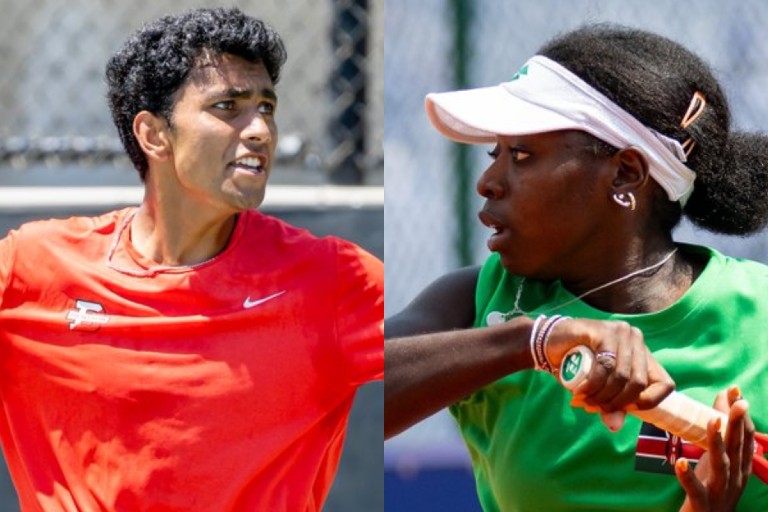 SportPesaBlog's tweet card. Kenyan duo Angella Okutoyi and Kael Shah are one match away from winning a gold medal at the ongoing FISU World University Games 2025 in Germany.