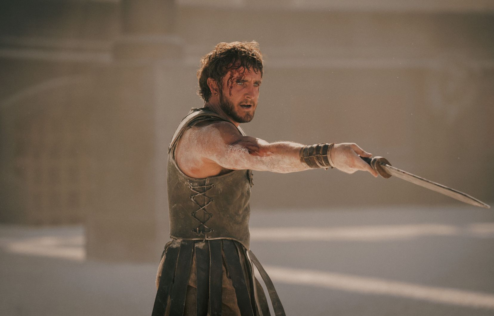 bbaba7's tweet card. Ridley Scott offre une suite frénétique dénuée de la majesté de l’original, et où le doué Paul Mescal ne captive guère.